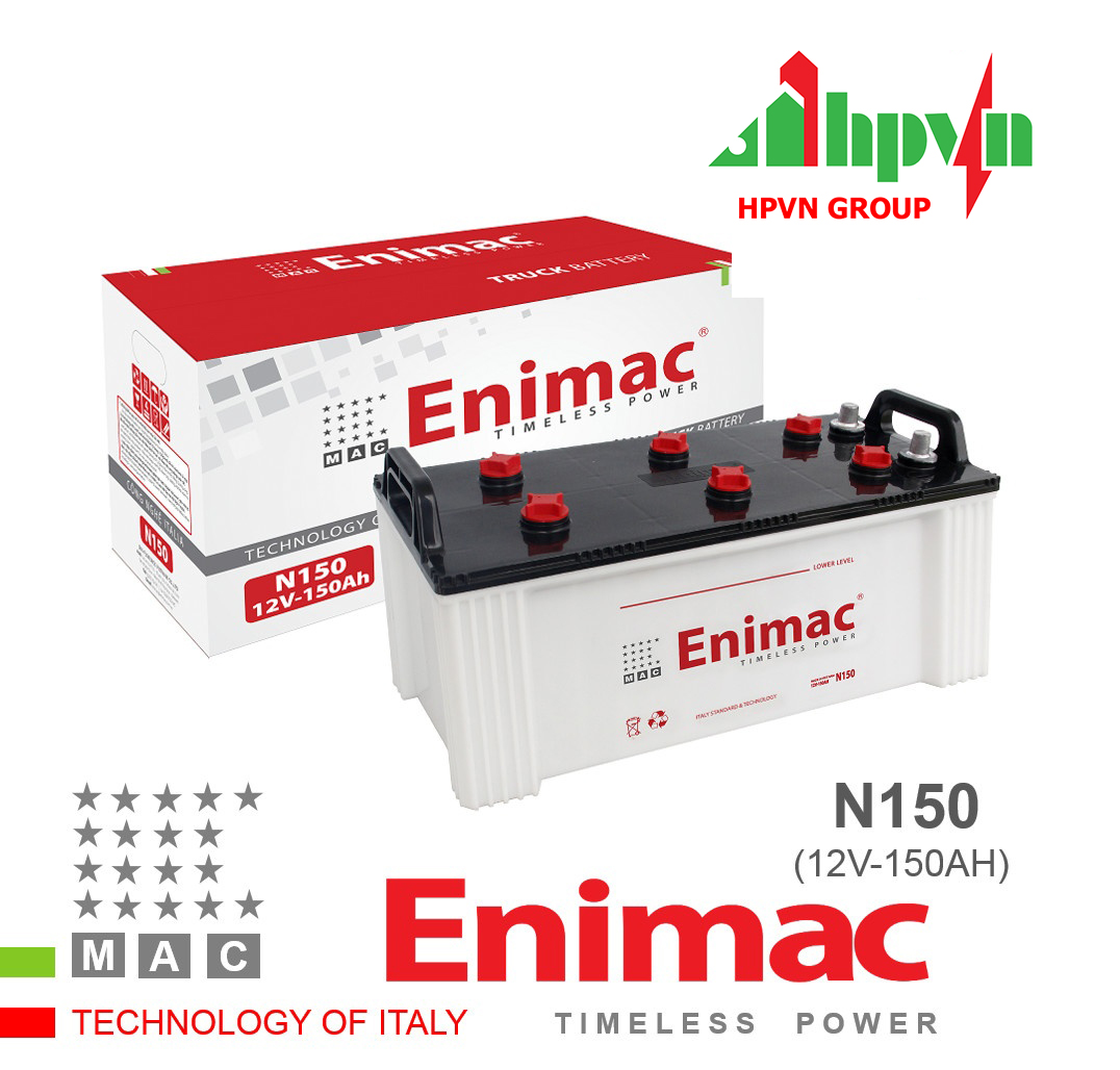BÌNH ẮC QUY ENIMAC N150 (12V-150AH)